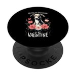 Valentine's Day Italian Greyhound Italian Sighthound Iggy PopSockets PopGrip Adhésif