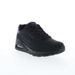 Skechers Uno Pop Back 177092 Womens Black Synthetic Lifestyle Trainers Shoes