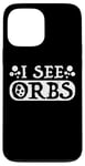 Coque pour iPhone 13 Pro Max Ghost Hunter | Paranormal Investigator Spirit Hunt UAPs Orbs