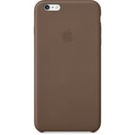 Original APPLE - Coque de protection en cuir Marron Olive pour iPhone 6