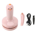 Small Desk Vacuum Cleaner Powerful Filtration System Handheld Chick Shape