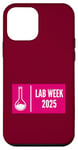 Coque pour iPhone 12 mini Pink Lab Week 2025, jolie pour un technicien de laboratoire