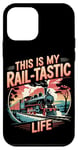 Coque pour iPhone 12 mini Rail-Tastic Life Locomotive de train