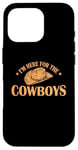 Coque pour iPhone 16 Pro Je suis ici pour les Cowboys State of the USA Texas