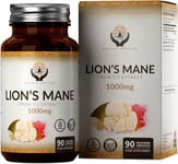 EN  Lions  Mane  Mushroom  Capsules |  90  High  Strength  5 : 1  Lion ' S  Mane