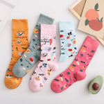 MIWNXM 10 Paires Creative Unisex Couples Happy Men Socks Winter Warmer Comfortable Trend Women Socks Breathable Antiskid Long Sox