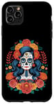 Coque pour iPhone 11 Pro Max La Catrina Souls Day Of Dead Day of Los Muertos Halloween