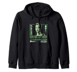 Star Trek: Voyager Seven Of Nine Neon Starfleet Portrait Zip Hoodie