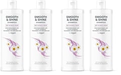 by Amazon Shampooing Smooth & Shine, 2 x 400 ml (Lot de 2)