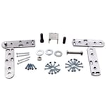 Kit de pivotante porte bibliothèque cachée capacité de 500 lb Pivot Hinge Kit