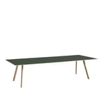 HAY - Copenhague CPH30 - Soaped Oak - Green Linoleum - 300x120x74 cm - Matbord