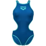 Arena One Biglogo One Piece Femme Bleu