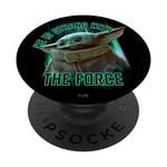 Star Wars: The Mandalorian Grogu He Is Strong With The Force PopSockets PopGrip Interchangeable