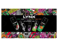 Lynx Its Game Time Bodyspray Collection 5 x 150ml Mens Xmas Gift Set 2024