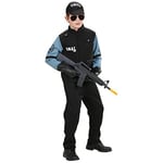 W WIDMANN MILANO Party Fashion - Costume pour enfants S.W.A.T. unité spéciale, uniforme, police, déguisements pour carnaval