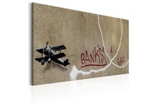 Taulu Love Plane by Banksy 120x80 - Artgeist sp. z o. o.