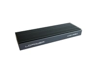 Lc-Power Lc-M2-C-Nvme-3, Ssd-Inkapsling, M.2, Pci Express, Sata, 10 Gbit/S, Usb-Anslutning, Svart