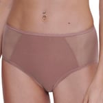 Sloggi Trosor Soft Adapt High Waist Brun Small Dam