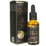 Progress Labs Vitamine K2 MK-7 + D3 FORTE gouttes, 30 ml