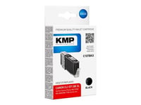 KMP C107BKX - 11 ml - à rendement élevé - noir - compatible - cartouche d'encre (alternative pour : Canon 0331C001, Canon CLI-571BKXL) - pour Canon PIXMA TS5051, TS5053, TS5055, TS6050, TS6051, TS6052, TS8051, TS8052, TS9050, TS9055