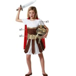 Kostume til børn Gladiator Pige 3-4 år