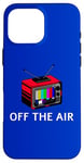 iPhone 16 Pro Max FUNNY OFF THE AIR RETRO TELEVISION VINTAGE NO SIGNAL TV Case