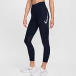 Nike Fast 7/8 Tights Svart | Reflekterende Lange Løpetights for Optimal Komfort