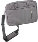 Navitech Grey Travel Bag For The Asus Chromebook C425 14"