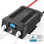 Convertisseur continu-Alternatif Technaxx 12 Volts Pure 2000W Onduleur et convertisseur de Puissance de Voiture 12v à 230v DC à AC Onduleur 12v Convertisseur continu-Alternatif TE20