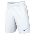 NIKE BV6855-104 Dri-FIT Park 3 Shorts Men's White/Royal Blue Size XL