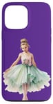 Coque pour iPhone 13 Pro Max Ballerine Tutu de danse lyrique Vert clair