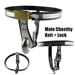 Stainless Steel Male Chastity Device With Plug Men Panties Underwear