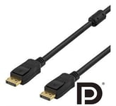 Deltaco DP-1030, DisplayPort, 3m