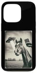 Coque pour iPhone 13 Pro Alien Horse UFO Meme Funny Cowboy Cowgirl Weird