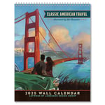 Americanflat 2025 Wall Calendar - US Cities Poster Design - 10x13 Large Wall Calendar - 12 Month Wall Calendar - Hanging Calendar for Home or Office - 2025 Calendar for Planning and Organization