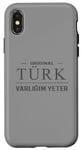 Coque pour iPhone X/XS Original Türk Ma vie est tout à fait suffisante | Türk Design