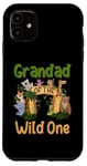 Coque pour iPhone 11 Grandad Of The Wild One Zoo Famille Safari Jungle