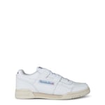 Reebok Unisex Workout Plus Vintage Sneaker, FTWR White/Alabaster/Pure Grey 3, 3 UK