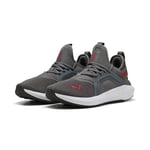 PUMA Unisex SOFTRIDE ENZO 5 Road Running Shoe, Cool Dark Gray-for All TIME RED White, 5.5 UK