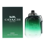 Coach Green Eau de Toilette 100ml Spray For Men Brand NEW Him Brand NEW