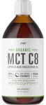 Organic C8 MCT Oil - 250ml - 100% Pure Cold Pressed C8 MCT - Premium Coconut Oi