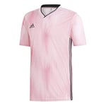 adidas Men's Tiro 19 Jsy T shirt, True Pink/Black, XS UK