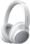 H7Pro Casque Bluetooth Sans Fil,Casque Bluetooth Reducteur De Bruit Active,Casque Stéréo Hifi Avec Mic,Léger Pliable,92H Autonomie,Oreillettes Douces,Appels Clairs,Pour Voyage/Travail (Blanc)