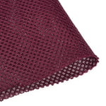 Burgundy Speaker Mesh Grill Stereo Fabric Dustproof 50cm x 160cm 20" x 63"