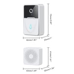 Wifi Video Doorbell Camera Wireless Hd Doorbell Camera With Chime 2 Way Au Part