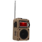 Pocket Radio Wireless FM AM SW WB Shortwave Support Memory Card