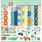 Photoplay Paper Boys Rule Collection Pack, Assorted, Multi-Colour, 31.75 x 30.48 x 0.51 cm