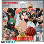 One Punch Man Heroes Mousepad