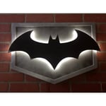 Batman LED-nattlampa Superhjälte 3d vägglampa Atmosfär Logotypljus Heminredning Sänglampa