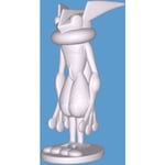 MakeIT Size: Xl, High Poly " Greninja" Pokémon Collection, Collect All Vit Xl